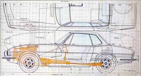 Etude signée P Brack