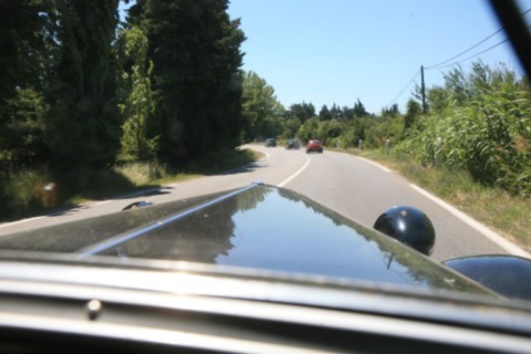 Sur la route de Saint Rémy de Provence
